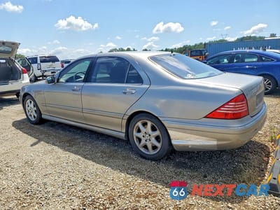 Drugie zdjęcie samochodu z przodu: 2005 MERCEDES-BENZ S 500 4MATIC VIN:WDBNG84J65A447127 - miniatura