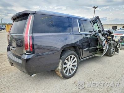 Trzecie zdjęcie samochodu z tyłu: 2017 CADILLAC ESCALADE ESV PREMIUM LUXURY VIN:1GYS4JKJ2HR138911 - miniatura