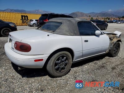 Trzecie zdjęcie samochodu z tyłu: 1992 MAZDA MX-5 MIATA VIN:JM1NA3511N1325800 - miniatura