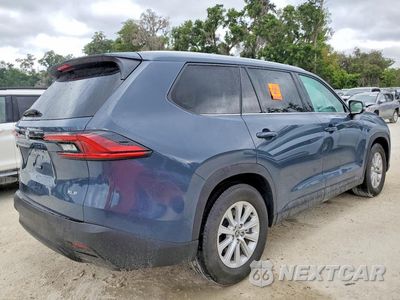 Trzecie zdjęcie samochodu z tyłu: 2025 TOYOTA GRAND HIGHLANDER XLE VIN:5TDAAAA53SS026111 - miniatura