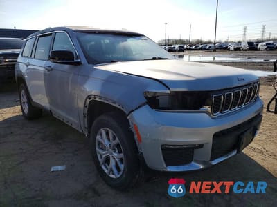 Czwarte zdjęcie samochodu z boku: 2021 JEEP GRAND CHEROKEE L LIMITED VIN:1C4RJKBG8M8111655 - miniatura
