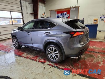 Drugie zdjęcie samochodu z przodu: 2017 LEXUS NX 200T BASE VIN:JTJBARBZ4H2117261 - miniatura