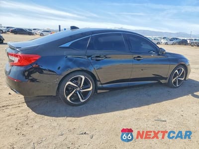 Trzecie zdjęcie samochodu z tyłu: 2020 HONDA ACCORD SPORT VIN:1HGCV1F31LA155730 - miniatura