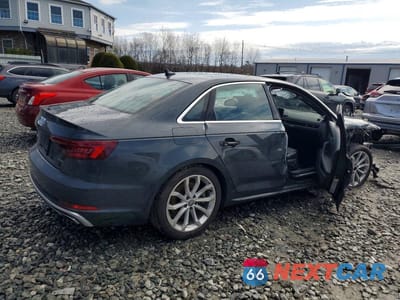 Trzecie zdjęcie samochodu z tyłu: 2019 AUDI A4 PREMIUM PLUS VIN:WAUENAF45KA045131 - miniatura