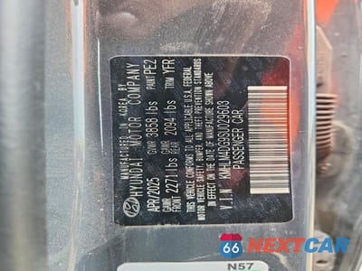 Zdjęcie 13 z 13 samochodu: 2025 HYUNDAI ELANTRA SEL SPORT VIN:KMHLM4DG9SU029603 - miniatura