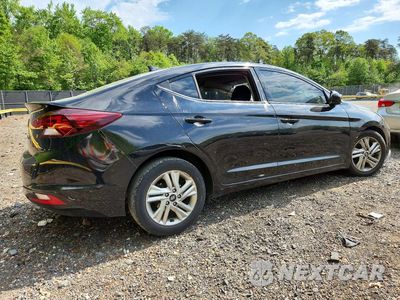Trzecie zdjęcie samochodu z tyłu: 2020 HYUNDAI ELANTRA SEL VIN:5NPD84LF1LH543589 - miniatura