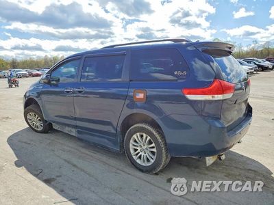 Drugie zdjęcie samochodu z przodu: 2012 TOYOTA SIENNA XLE 8-PASSENGER VIN:5TDYK3DC8CS219289 - miniatura
