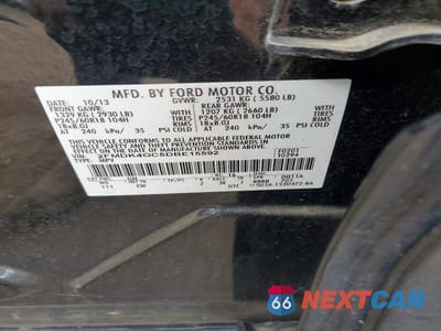 Zdjęcie 13 z 13 samochodu: 2013 FORD EDGE SE VIN:2FMDK4GC5DBE15592 - miniatura