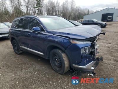 Czwarte zdjęcie samochodu z boku: 2022 HYUNDAI SANTA FE SEL VIN:5NMS3DAJXNH454827 - miniatura