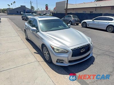 2015 INFINITI Q50 PREMIUM JN1BV7AP6FM346427 - główne zdjęcie licytacji z USA - miniatura