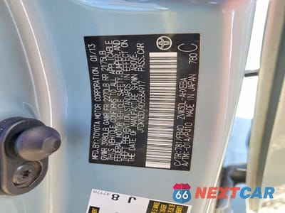 Zdjęcie 13 z 13 samochodu: 2013 TOYOTA PRIUS TWO VIN:JTDKN3DU9D5584917 - miniatura