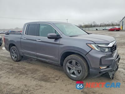 Czwarte zdjęcie samochodu z boku: 2022 HONDA RIDGELINE RTL VIN:5FPYK3F74NB010100 - miniatura