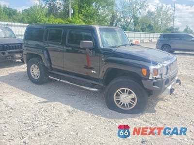 Czwarte zdjęcie samochodu z boku: 2009 HUMMER H3 VIN:5GTEN13E598126351 - miniatura