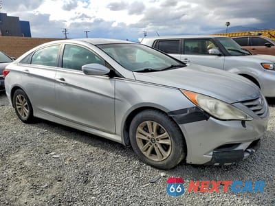 Czwarte zdjęcie samochodu z boku: 2014 HYUNDAI SONATA GLS VIN:5NPEB4AC2EH855325 - miniatura