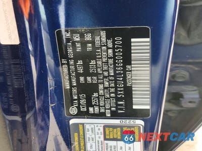 Zdjęcie 12 z 12 samochodu: 2016 KIA OPTIMA VIN:5XXGU4L36GG005700 - miniatura