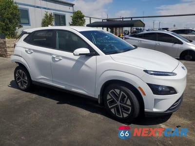 Czwarte zdjęcie samochodu z boku: 2023 HYUNDAI KONA ELECTRIC SE VIN:KM8K23AG1PU169958 - miniatura