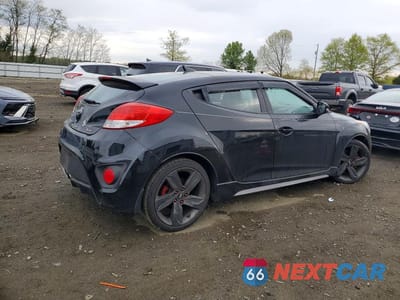 Trzecie zdjęcie samochodu z tyłu: 2015 HYUNDAI VELOSTER VIN:KMHTC6AEXFU223306 - miniatura