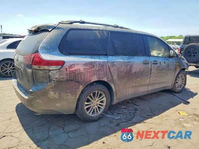 Trzecie zdjęcie samochodu z tyłu: 2014 TOYOTA SIENNA VIN:5TDYK3DC9ES498089 - miniatura