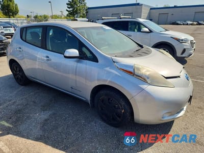 Czwarte zdjęcie samochodu z boku: 2013 NISS LEAF VIN:1N4AZ0CP0DC401089 - miniatura