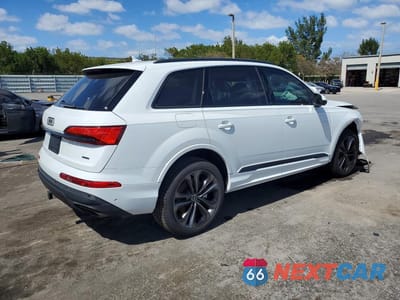 Trzecie zdjęcie samochodu z tyłu: 2025 AUDI Q7 PREMIUM PLUS VIN:WA1LVBF73SD025494 - miniatura