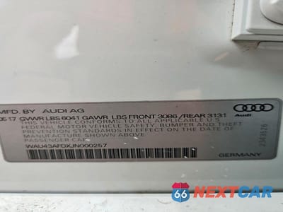 Zdjęcie 12 z 12 samochodu: 2018 AUDI A8 L QUATTRO VIN:WAU43AFDXJN000257 - miniatura