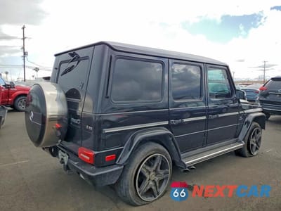 Trzecie zdjęcie samochodu z tyłu: 2017 MERCEDES-BENZ G 63 AMG VIN:WDCYC7DF2HX282396 - miniatura