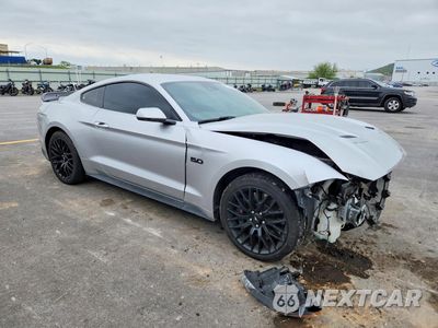 Czwarte zdjęcie samochodu z boku: 2019 FORD MUSTANG GT VIN:1FA6P8CF1K5174756 - miniatura