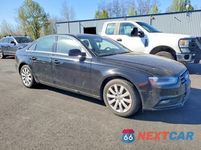 Czwarte zdjęcie samochodu z boku: 2013 AUDI A4 PREMIUM VIN:WAUBFAFLXDN035097 - miniatura