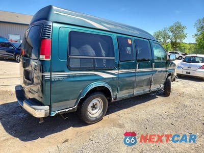Trzecie zdjęcie samochodu z tyłu: 1997 CHEVROLET EXPRESS G1500 VIN:1GBFG15R8V1045051 - miniatura