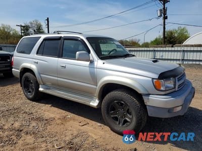 Czwarte zdjęcie samochodu z boku: 2000 TOYOTA 4RUNNER SR5 VIN:JT3HN86RXY0309077 - miniatura