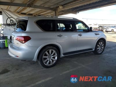 Trzecie zdjęcie samochodu z tyłu: 2011 INFINITI QX56 BASE VIN:JN8AZ2NC5B9302928 - miniatura
