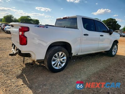 Trzecie zdjęcie samochodu z tyłu: 2024 CHEVROLET SILVERADO K1500 CUSTOM VIN:3GCPDBEK4RG188412 - miniatura