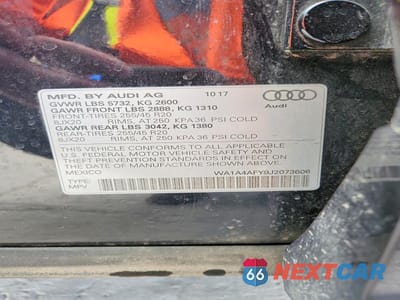 Zdjęcie 13 z 13 samochodu: 2018 AUDI SQ5 PREMIUM PLUS VIN:WA1A4AFY9J2073606 - miniatura