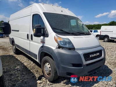 Czwarte zdjęcie samochodu z boku: 2019 RAM PROMASTER 3500 DELIVERY VAN VIN:3C6URVJG0KE501598 - miniatura