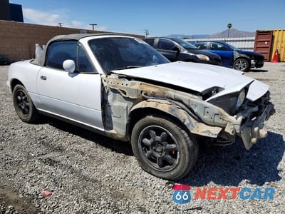 Czwarte zdjęcie samochodu z boku: 1992 MAZDA MX-5 MIATA VIN:JM1NA3511N1325800 - miniatura