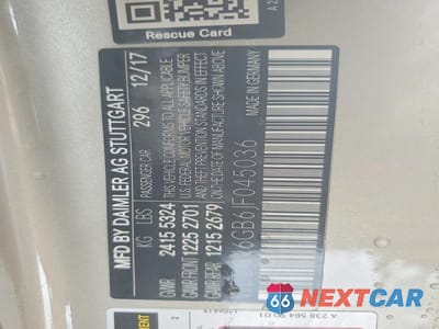 Zdjęcie 12 z 12 samochodu: 2018 MERCEDES-BENZ E 400 4MATIC VIN:WDD1K6GB6JF045036 - miniatura