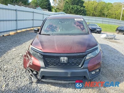 Piąte zdjęcie samochodu w środku: 2019 HONDA PASSPORT EXL VIN:5FNYF7H55KB006214 - miniatura
