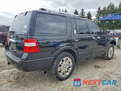 Trzecie zdjęcie samochodu z tyłu: 2011 FORD EXPEDITION LIMITED VIN:1FMJU2A58BEF01590 - miniatura
