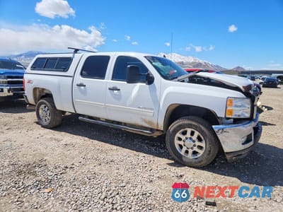 Czwarte zdjęcie samochodu z boku: 2013 CHEVROLET SILVERADO K2500 HEAVY DUTY LT VIN:1GC1KXC85DF219693 - miniatura