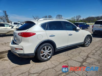 Trzecie zdjęcie samochodu z tyłu: 2016 INFINITI QX50 BASE VIN:JN1BJ0RR6GM262179 - miniatura