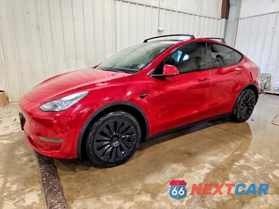 2021 TESLA MODEL Y 5YJYGDEE7MF199145 - główne zdjęcie licytacji z USA - miniatura