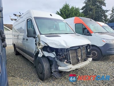Czwarte zdjęcie samochodu z boku: 2021 MERCEDES BENZ SPRINTER 2500 DELIVERY VAN VIN:W1W40CHY9MT056265 - miniatura