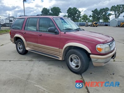 Czwarte zdjęcie samochodu z boku: 1996 FORD EXPLORER VIN:1FMDU34X8TZA03528 - miniatura