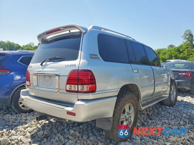 Trzecie zdjęcie samochodu z tyłu: 2007 LEXUS LX 470 VIN:JTJHT00W174020451 - miniatura