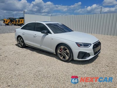 Czwarte zdjęcie samochodu z boku: 2023 AUDI A4 PREMIUM PLUS 45 VIN:WAUEAAF43PA031201 - miniatura