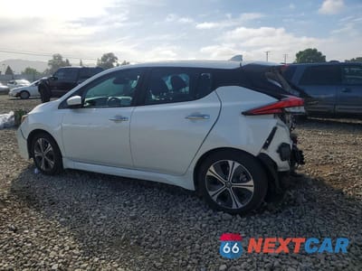 Drugie zdjęcie samochodu z przodu: 2020 NISSAN LEAF SV VIN:1N4AZ1CP0LC301076 - miniatura