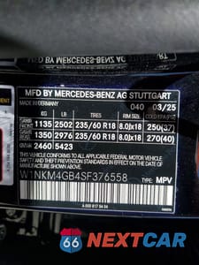 Zdjęcie 13 z 13 samochodu: 2025 MERCEDES-BENZ GLC 300 VIN:W1NKM4GB4SF376558 - miniatura
