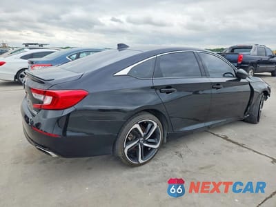 Trzecie zdjęcie samochodu z tyłu: 2021 HONDA ACCORD SPORT SE VIN:1HGCV1F43MA018881 - miniatura