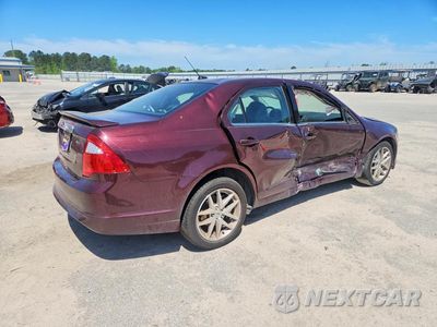 Trzecie zdjęcie samochodu z tyłu: 2011 FORD FUSION SEL VIN:3FAHP0JA0BR243919 - miniatura