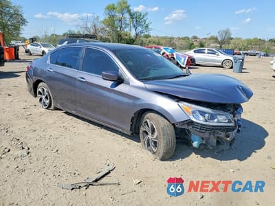 Czwarte zdjęcie samochodu z boku: 2016 HONDA ACCORD LX VIN:1HGCR2F31GA100226 - miniatura